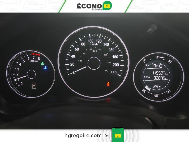 Honda HR-V 821478 | LX AUTO A/C GR ELECT MAGS 2016 Gris Laval - photo #8