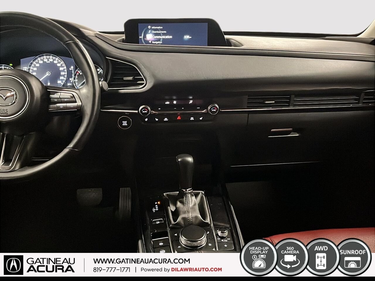 Mazda CX-30 GT AWD 2022 Noir Ottawa & Gatineau - photo #26