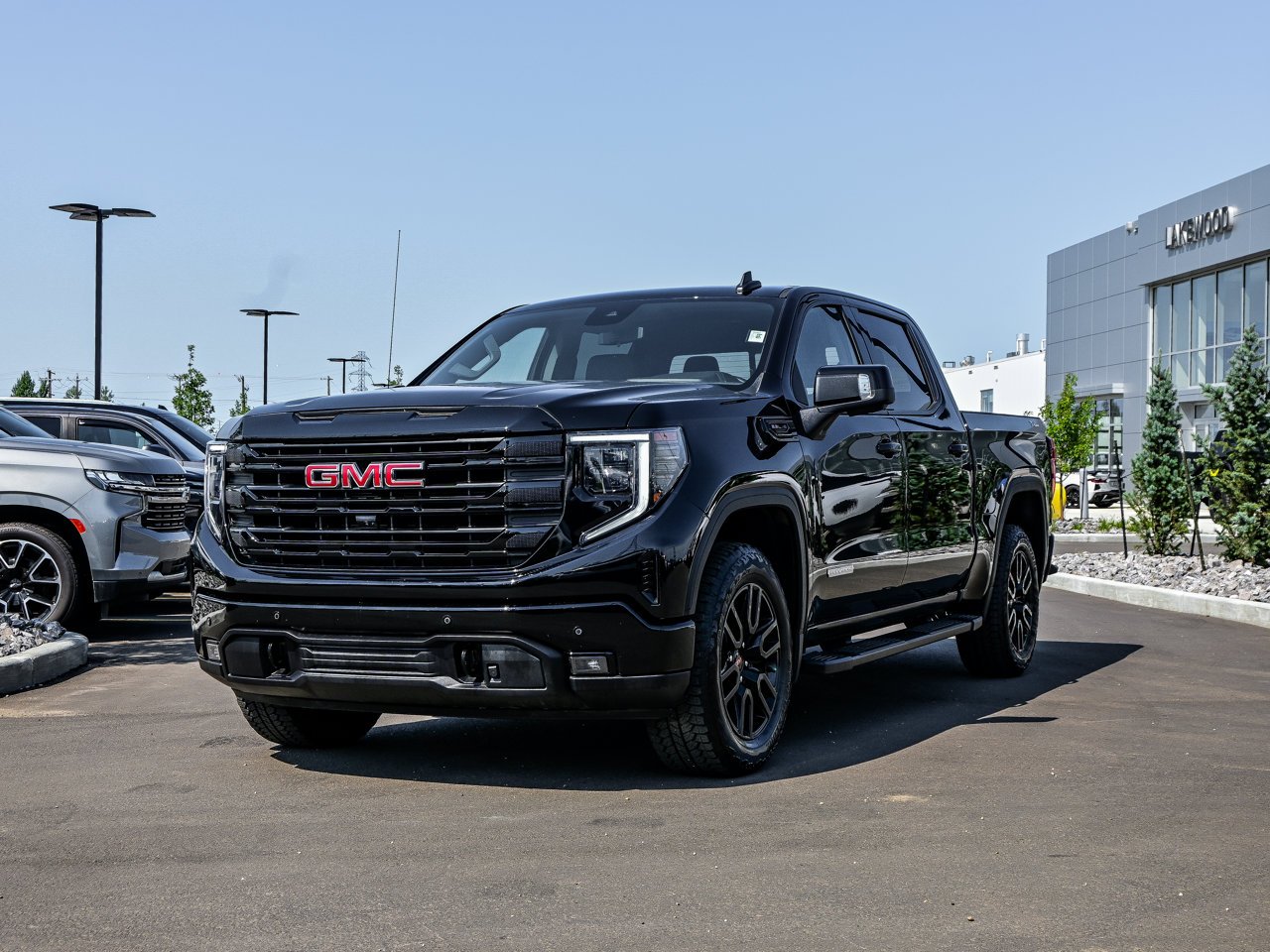 2025 GMC Sierra 1500 4WD Crew Cab 147 Elevation Black Sherwood Park - photo #3
