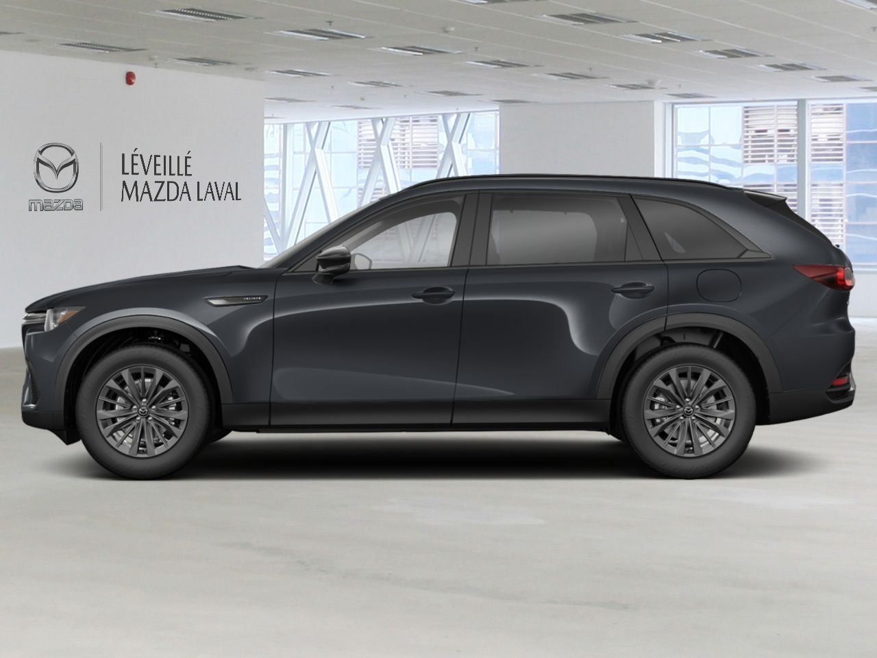 2026 Mazda CX-70 MHEV GS-L TI Jet Black Mica Laval - photo #1