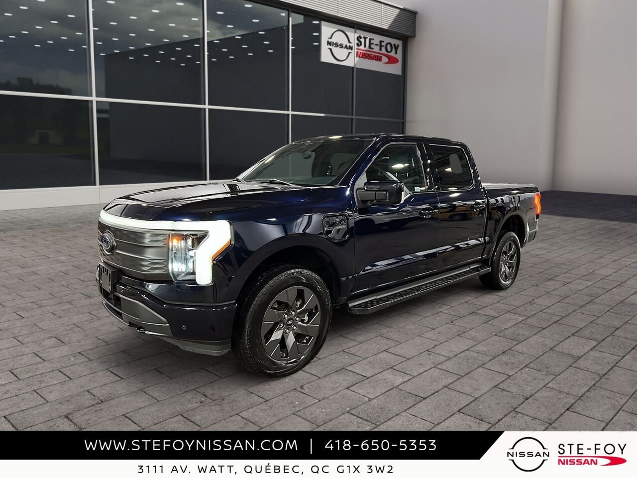 2023 Ford F-150 Lightning GROUPE 510 A, standard range Blue Ste-Foy - photo #0