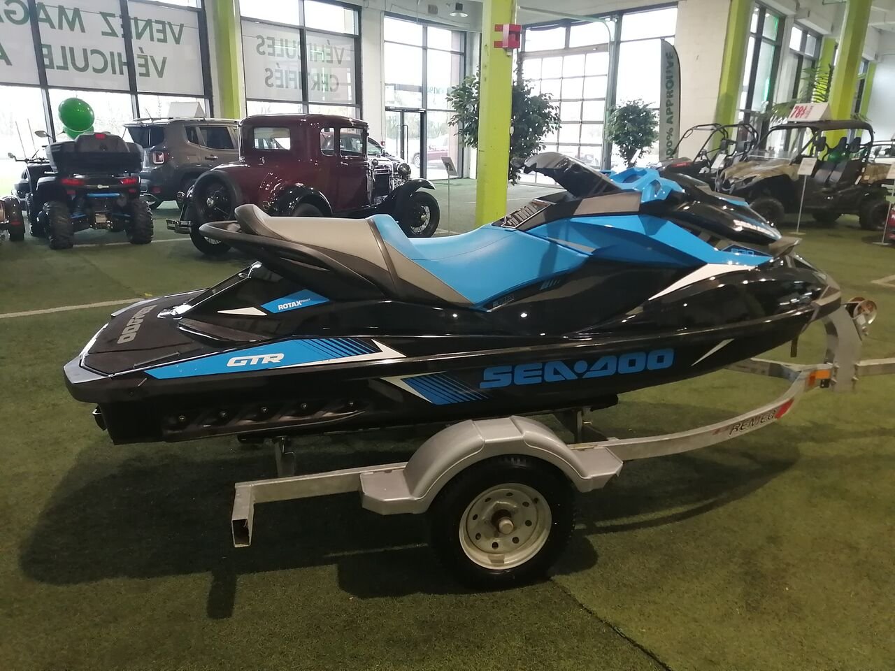Sea-Doo GTR 2019 Bleu Longueuil, - photo #7