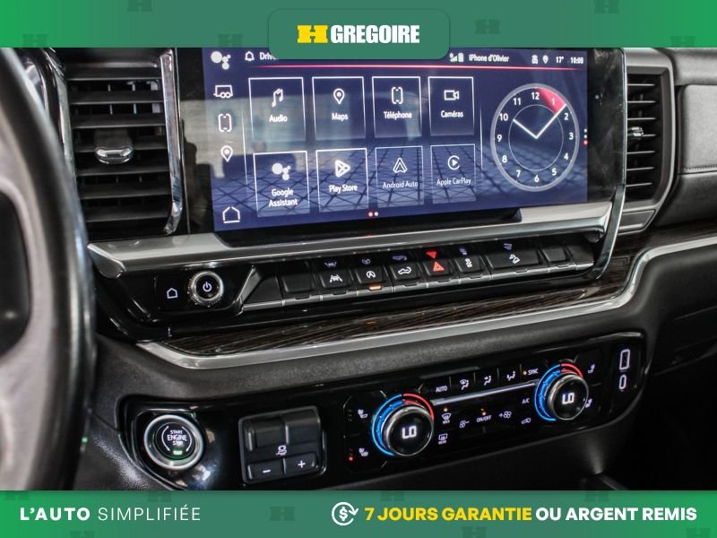 GMC Sierra 1500 R3660 | ELEVATION DURAMAX CREW CAMERA VOLANT/SIEGES CHAUFF 2022 Noir Laval - photo #20