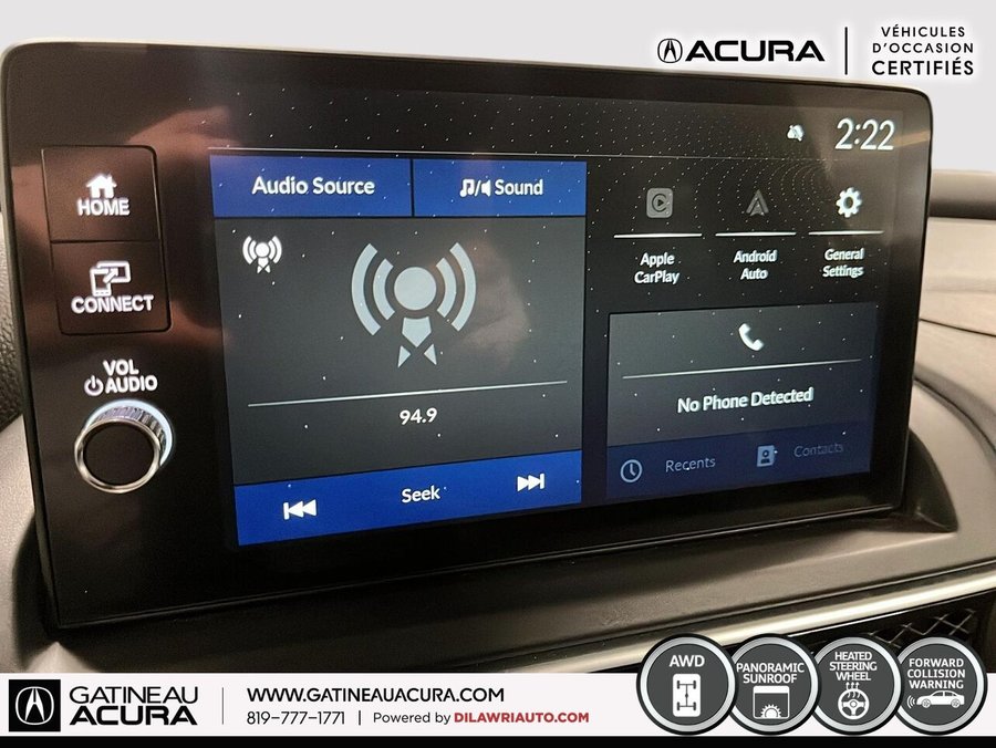 ACURA ADX 2025 Gris