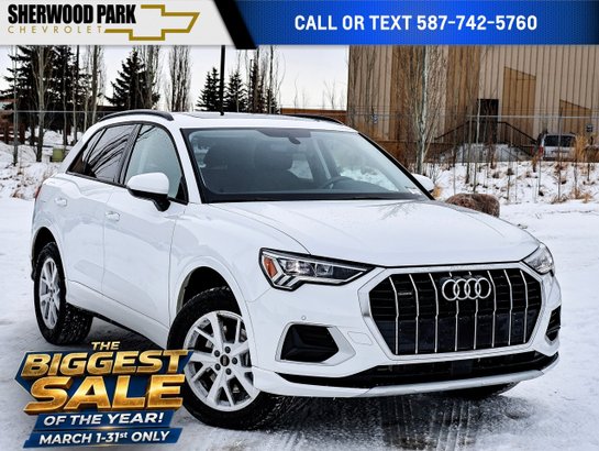 2025 Audi Q3 2025 White