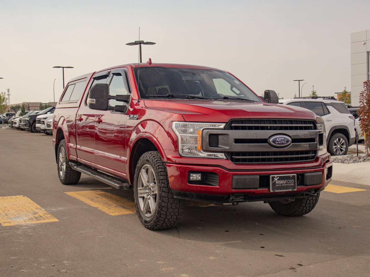 2018 Ford F-150 XLT 4WD SuperCrew 5.5' Box Red Sherwood Park - photo #13