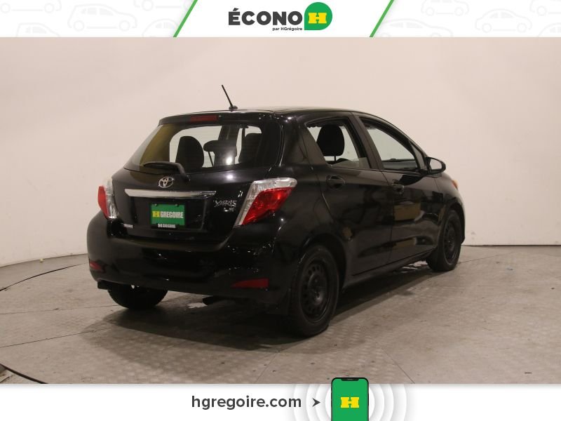 2014 Toyota Yaris Black Saint-Eustache - photo #7