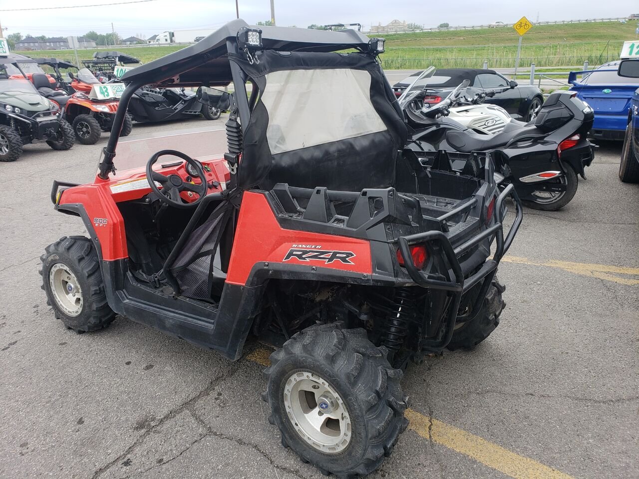 2012 polaris rzr Red  - photo #4