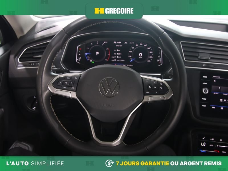 Volkswagen Tiguan 821714 | Comfortline AWD AUTO A/C MAGS CUIR CAM RECUL BLUET 2024 Noir Laval - photo #18