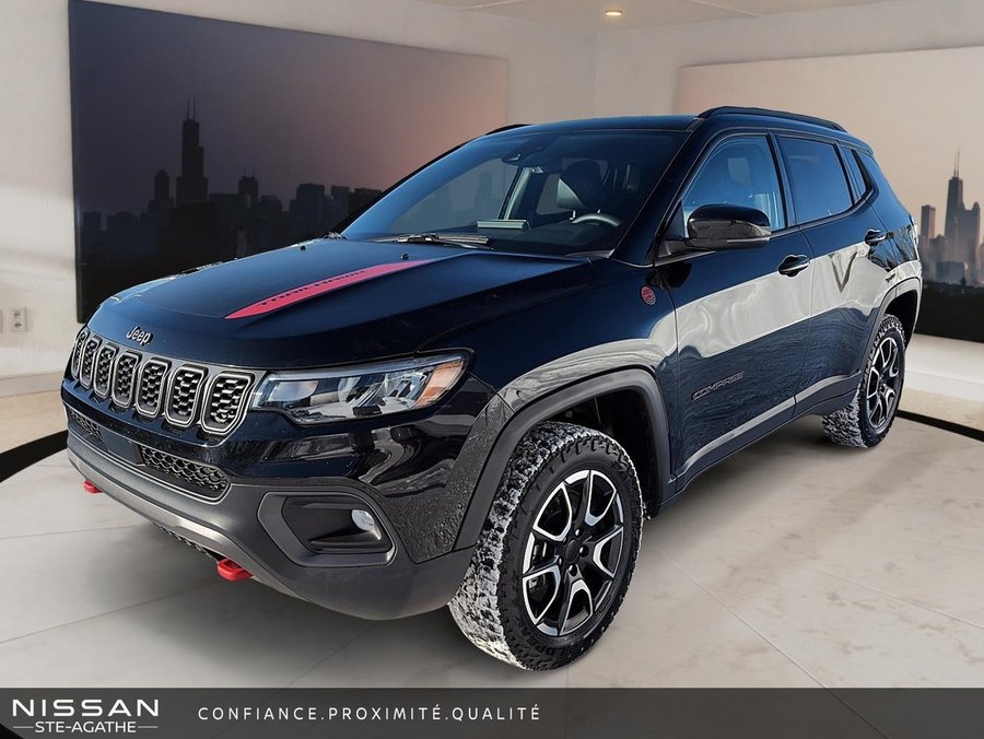 Jeep Compass Trailhawk | TRAIL RATED | CARPLAY 2024 Noir