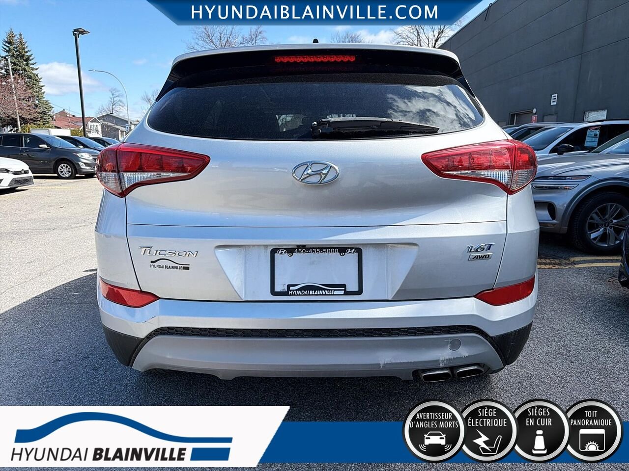 2018 Hyundai Tucson Silver Blainville - photo #4