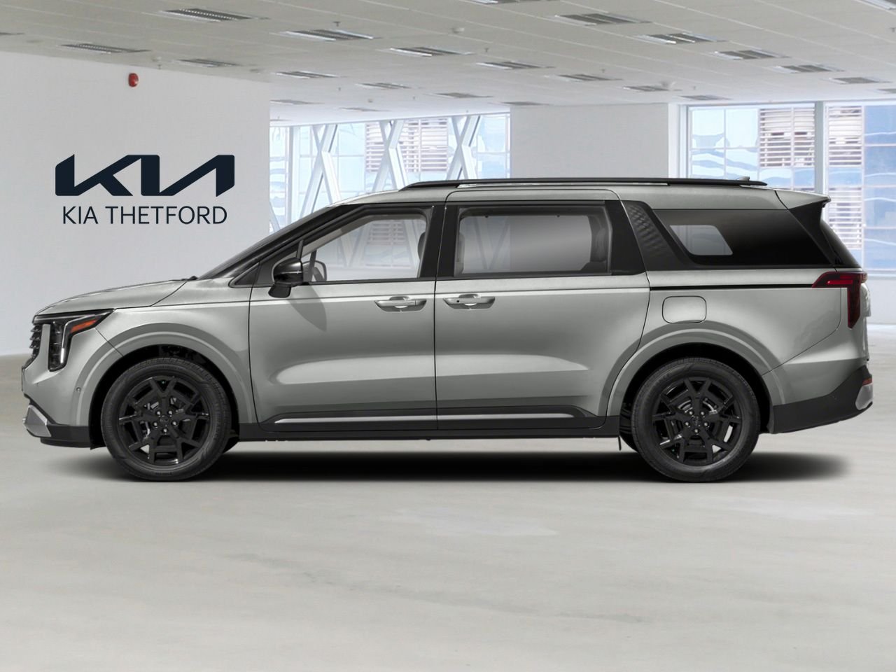 Kia Carnival hybride 2026 Argent céramique Thetford Mines - photo #1