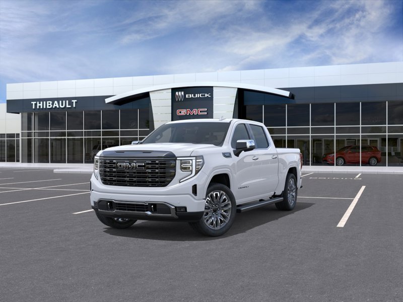 2026 GMC Sierra 1500 Denali Ultimate cabine multiplace 4RM 147 po GLACIER WHITE TRICOAT Sherbrooke - photo #7