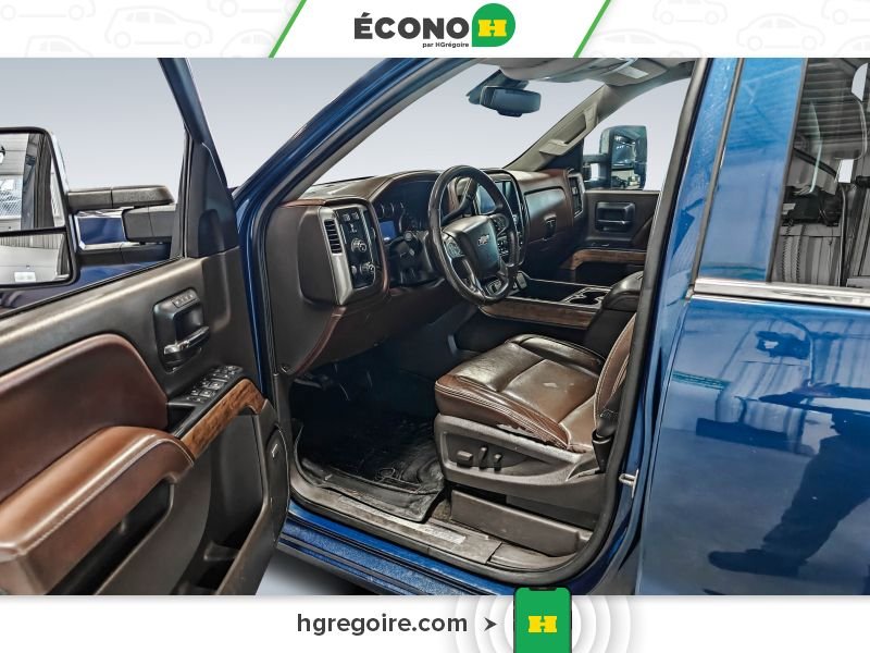 Chevrolet Silverado 1500 S12577 | High Country 2017 Bleu Laval - photo #9
