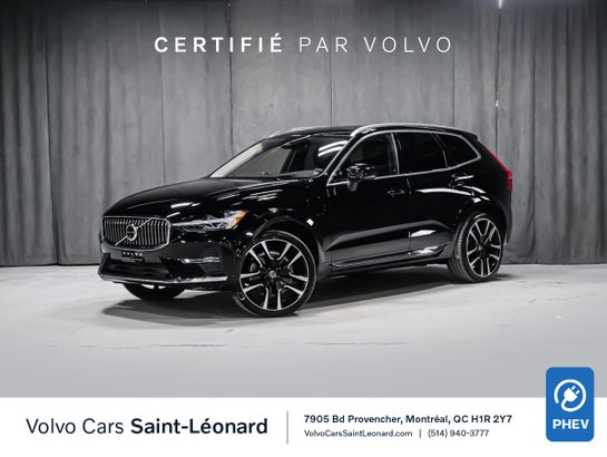 2023 Volvo XC60 Recharge T8 ULTIMATE BRIGHT BOWERS WILKINS MAGS 22PO Black