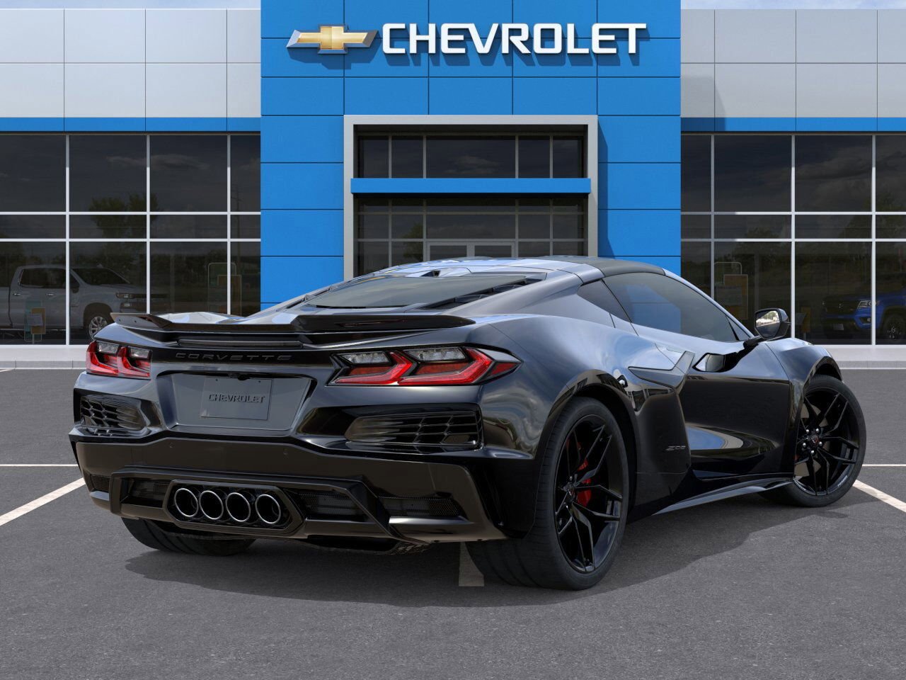 Chevrolet Corvette Z06 coupé 2 portes avec 3LZ 2025 NOIR Gatineau - photo #3