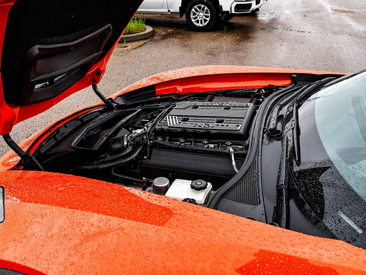 2019 Chevrolet Corvette 2dr Z06 Cpe w/1LZ Orange Sherwood Park - photo #7