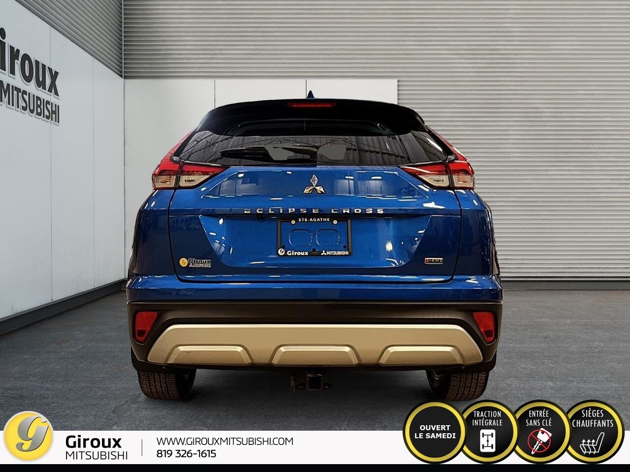 2024 Mitsubishi Eclipse Cross Blue Sainte-Agathe-des-Monts - photo #2