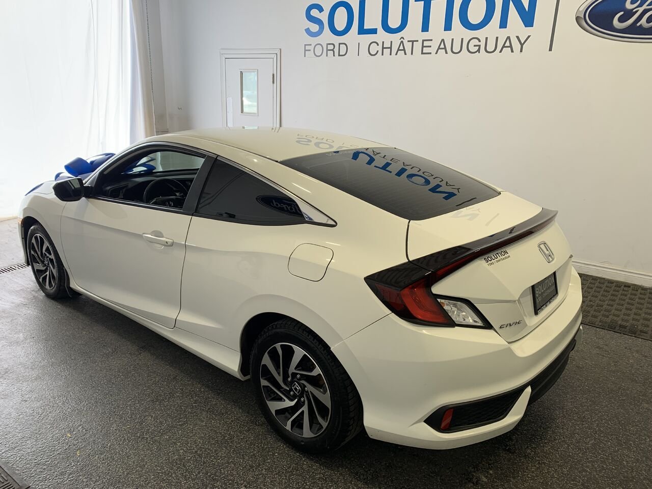 2017 Honda Civic Coupé LX CIVIC COUPE LX White Châteauguay - photo #5