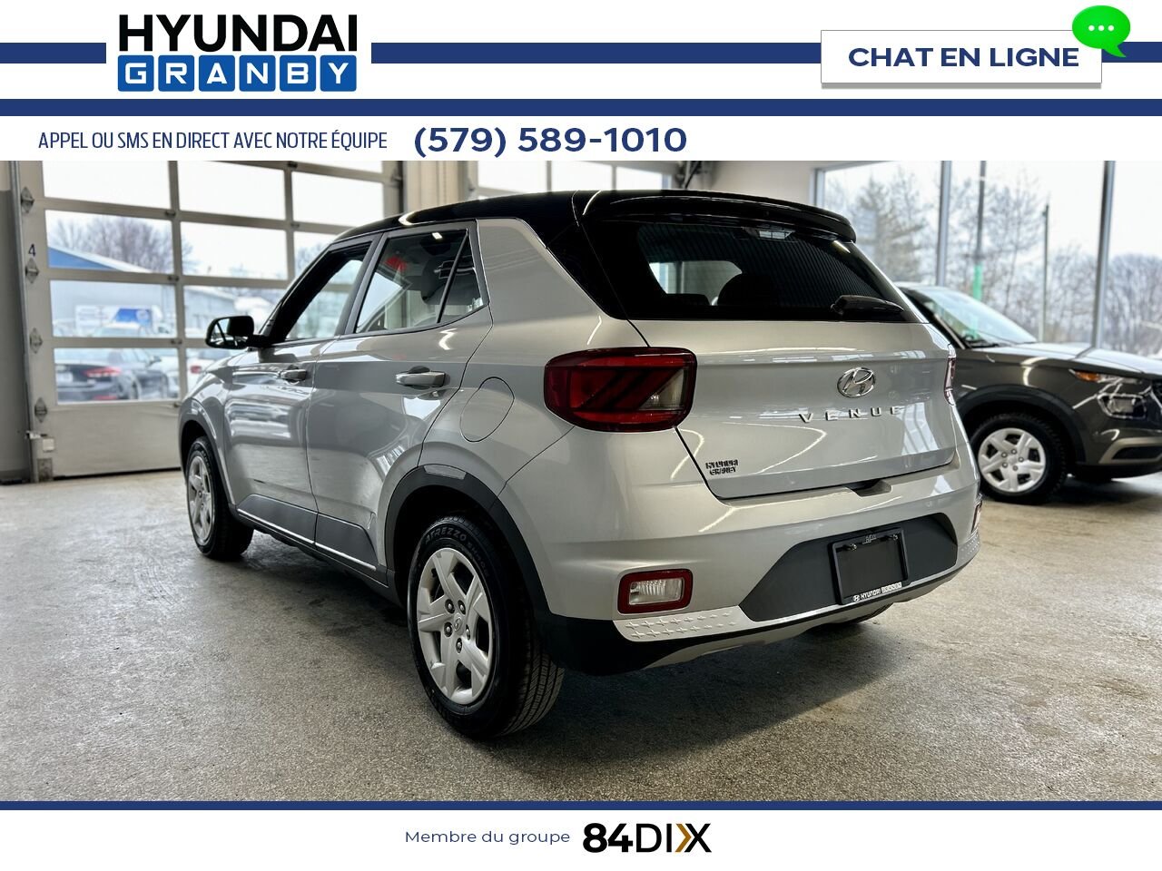 2023 Hyundai Venue Grey Granby - photo #4