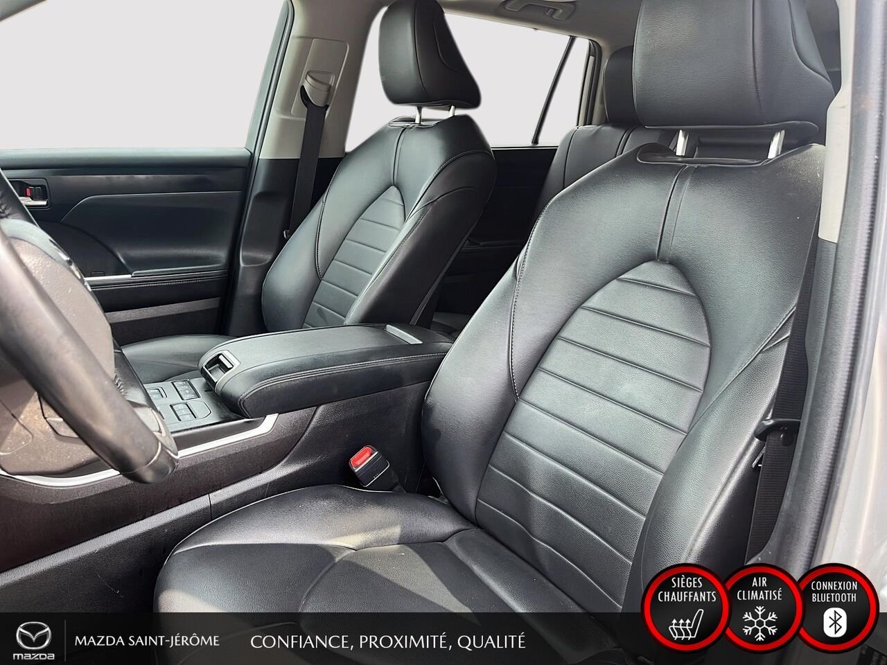 2022 Toyota Highlander XLE | TOIT OUVRANT | CUIR | AWD | Silver Saint-Jérôme - photo #17