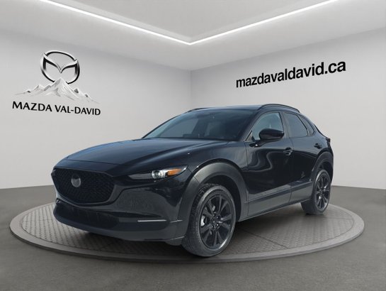2026 Mazda CX-30 Gs, awd, sièges, volant et rétroviseurs chauffants Jet Black Mica