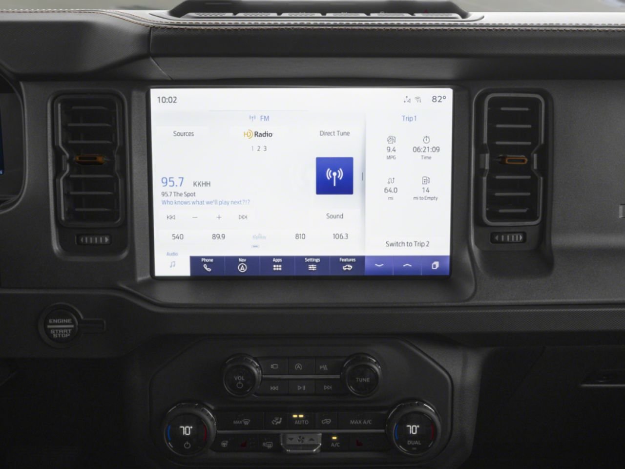2025 Ford Bronco Shadow Black Mont-Laurier - photo #9