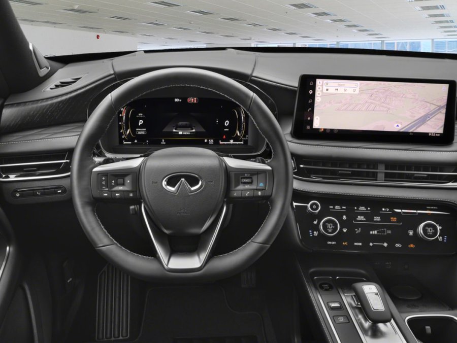 2027 INFINITI QX65 2027 Sunfire Red/Black Obsidian