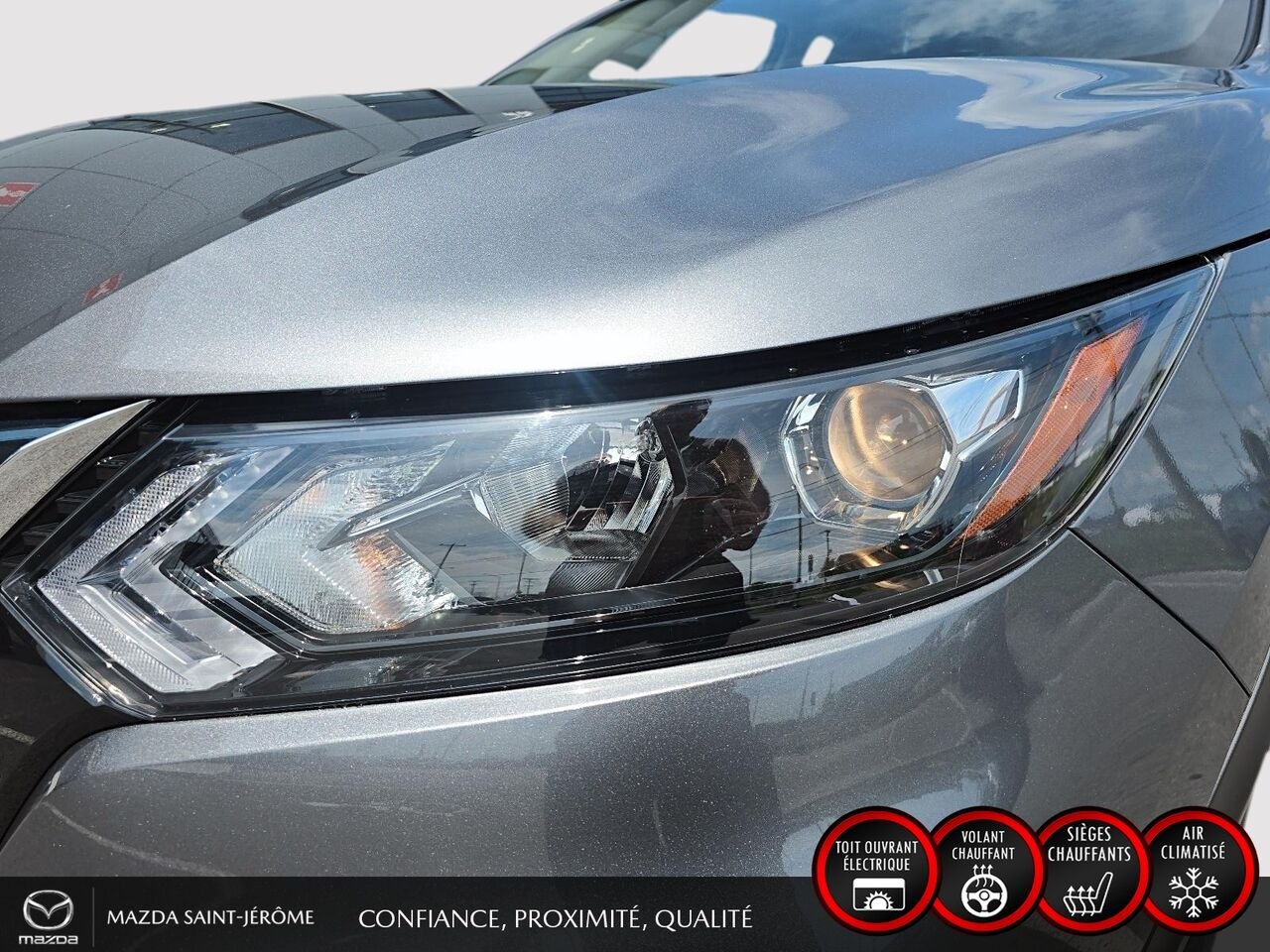 Nissan Qashqai SV | AWD | TOIT OUVRANT | MAGS | 2022 Gris Saint-Jérôme - photo #1