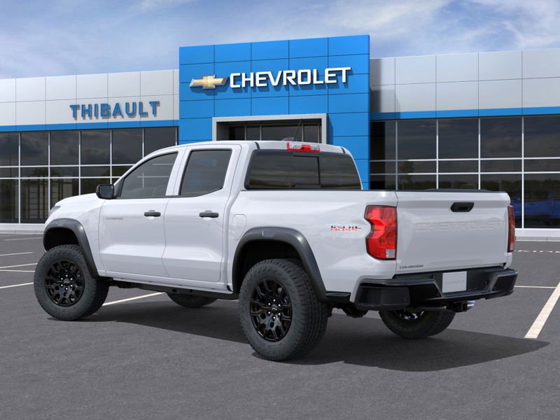 CHEVROLET COLORADO Trail Boss cabine multiplace 4RM 2025 Blanc Sherbrooke - photo #2