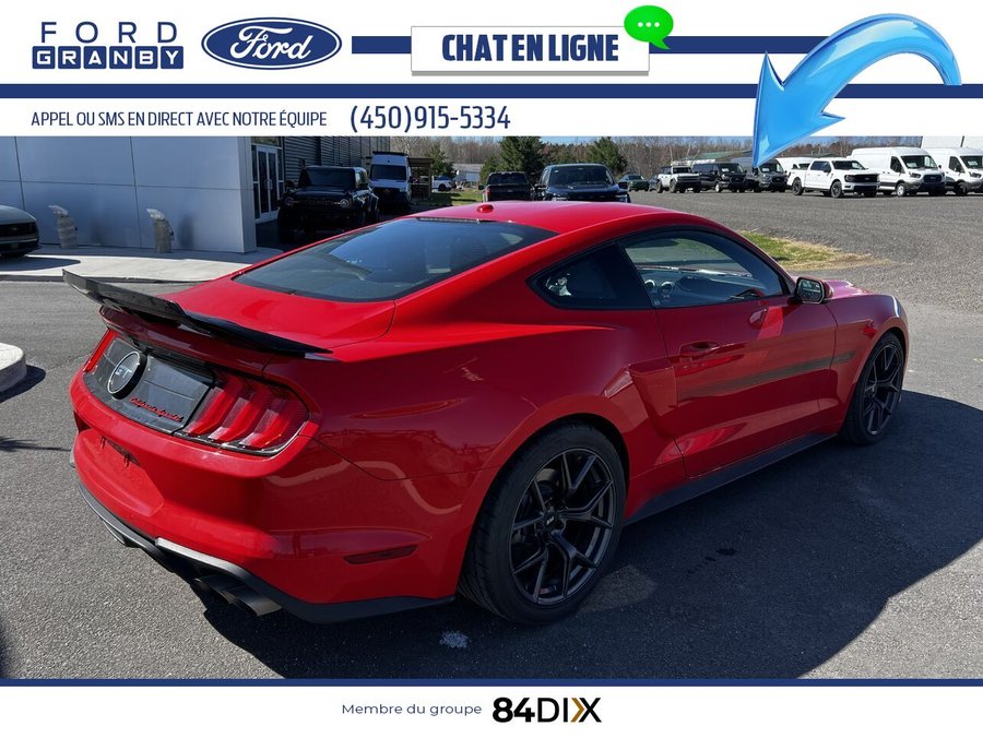 Ford Mustang GT à toit fuyant 2020 Rouge