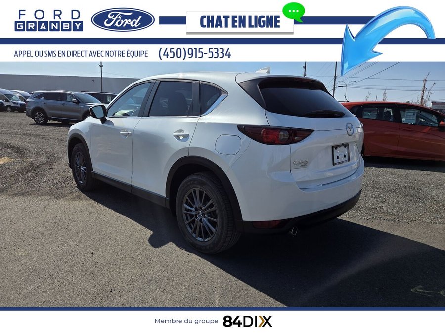 Mazda CX-5 GX TI, sieges chauffants 2021 Blanc