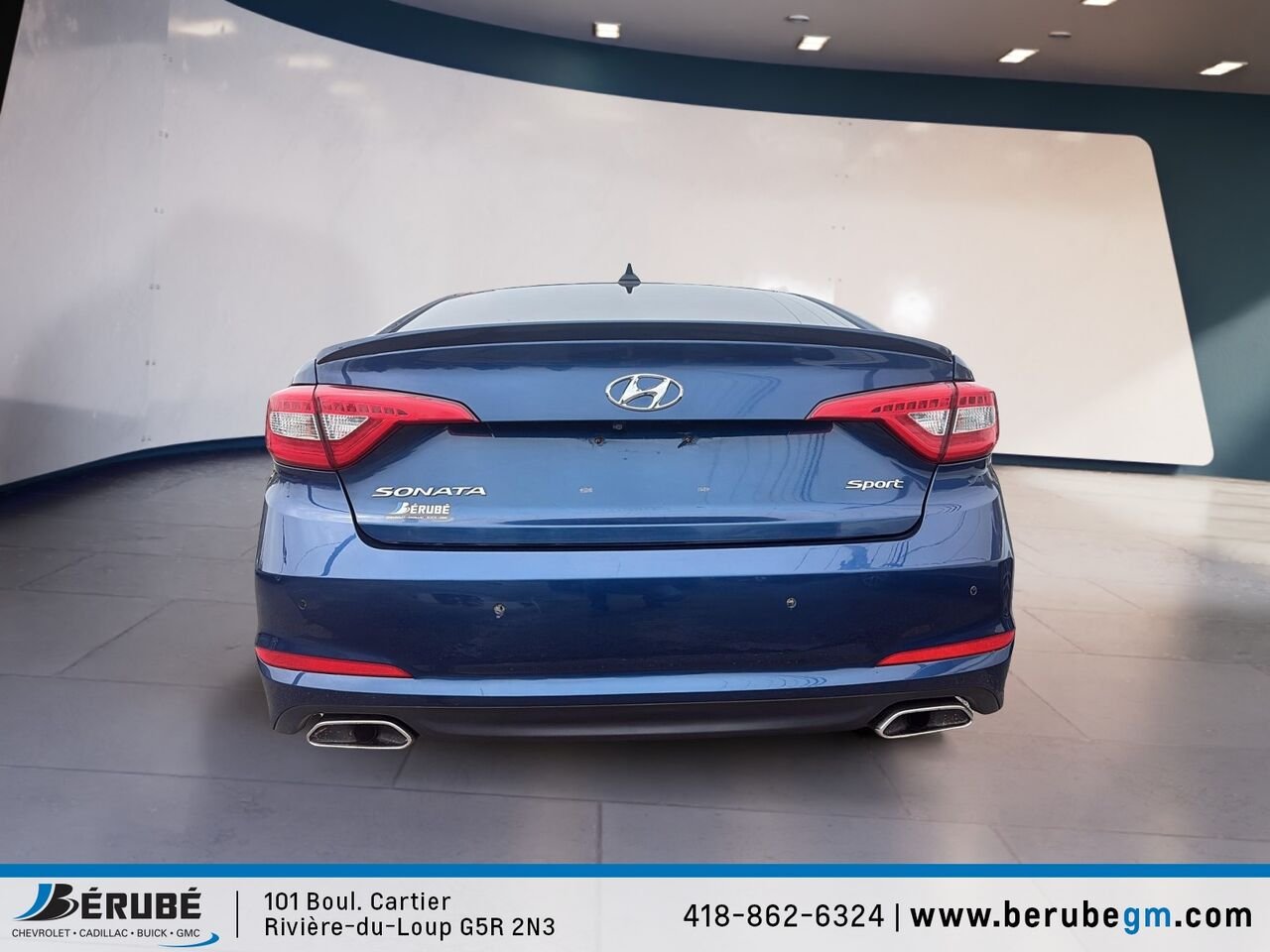 2015 Hyundai SONATA Sport Blue Rivière-du-Loup - photo #2