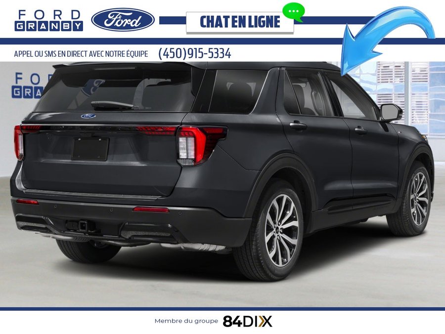 Ford Explorer ST-Line 4RM 2026 Noir agate métallisé
