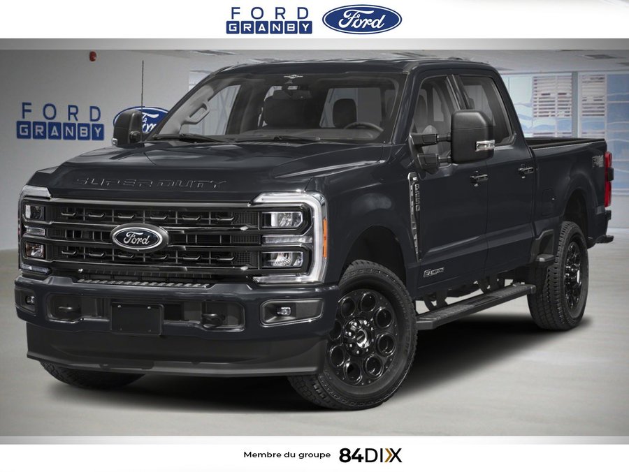 Ford Super Duty F-250 SRW XLT cabine 6 places 4RM caisse de 8 pi 2026 Noir agate métallisé
