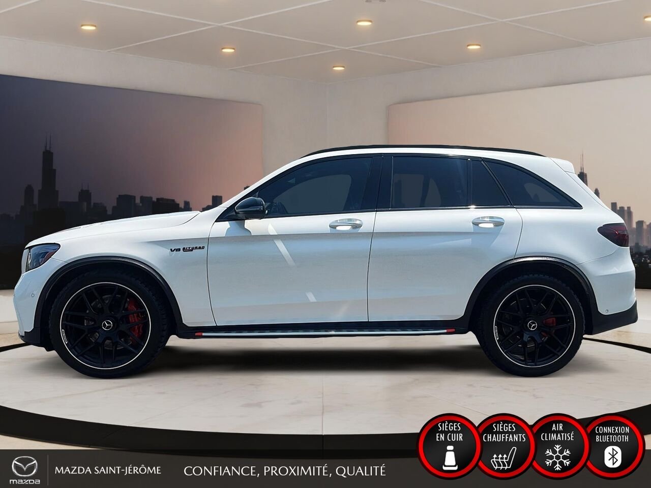 Mercedes-Benz GLC 2019 Blanc Saint-Jérôme - photo #10