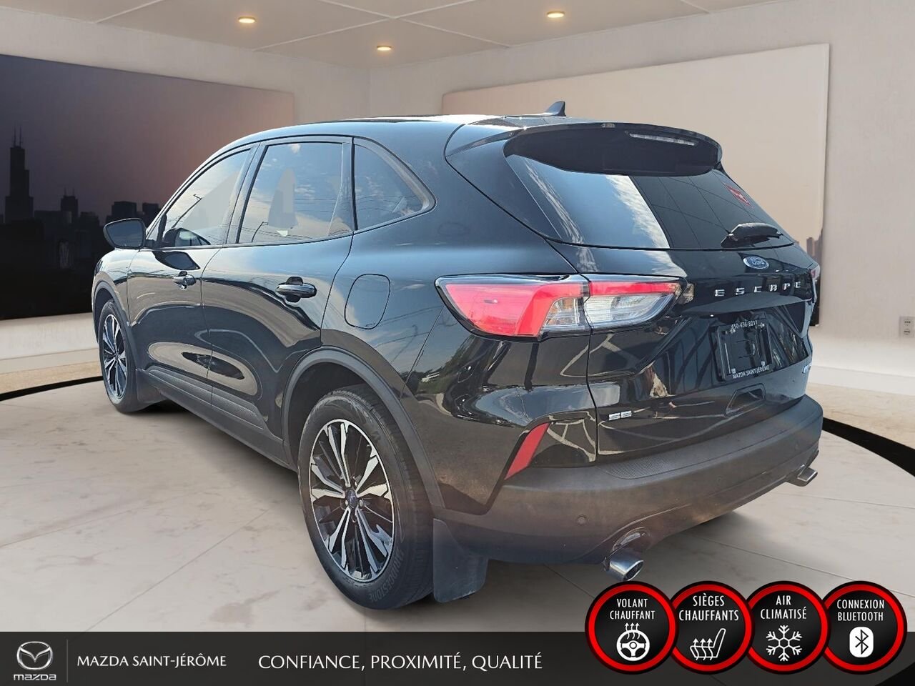 2022 Ford Escape Black Saint-Jérôme - photo #8