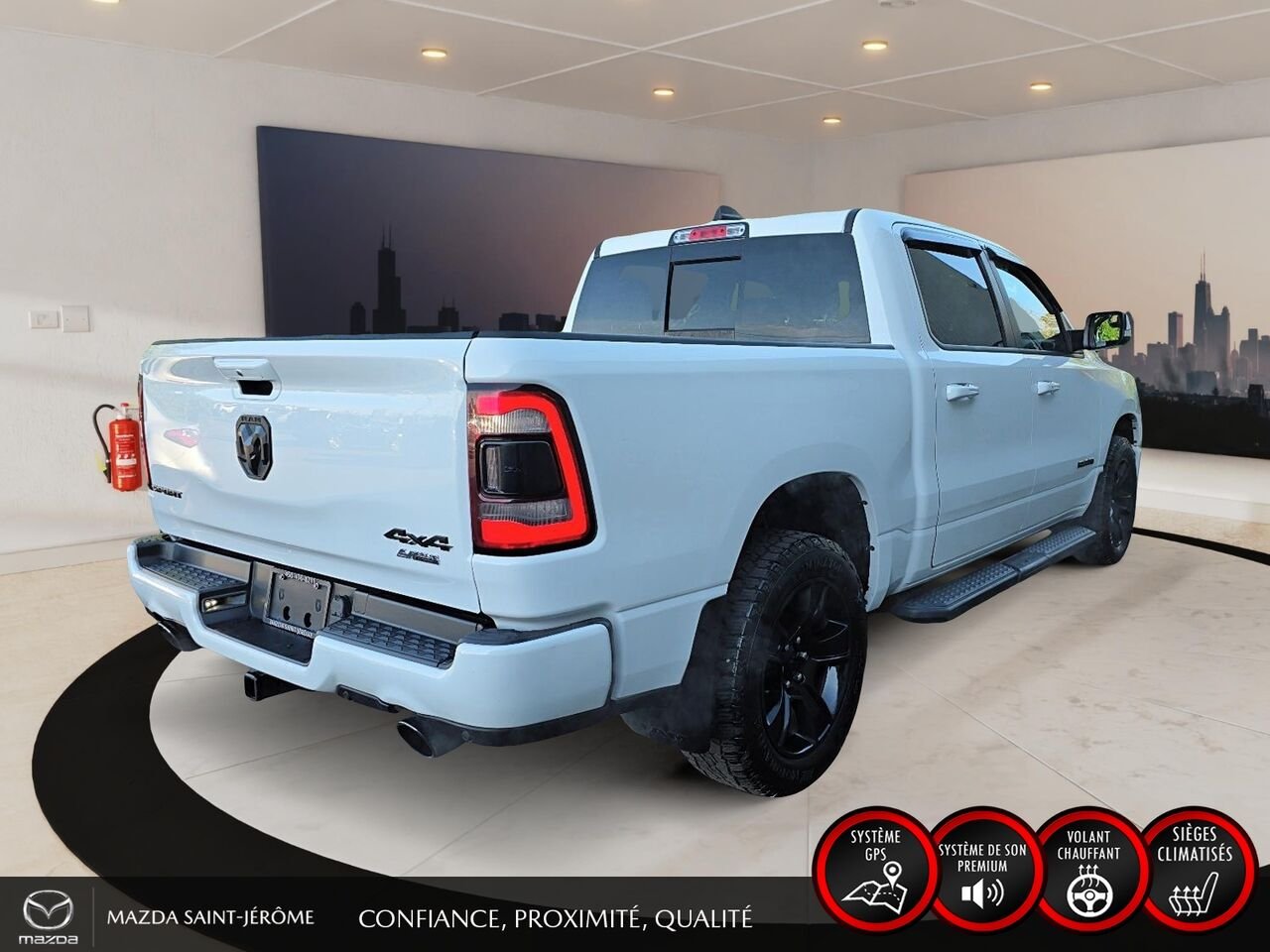 Ram 1500 2022 Blanc Saint-Jérôme - photo #5