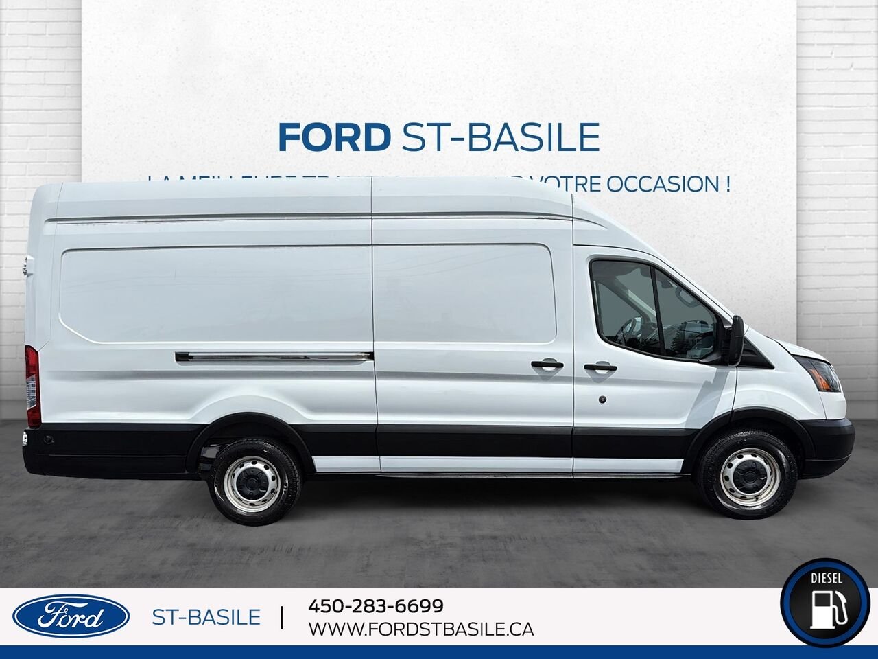 Ford Transit fourgon utilitaire 2019 Blanc Saint-Basile-le-Grand - photo #8