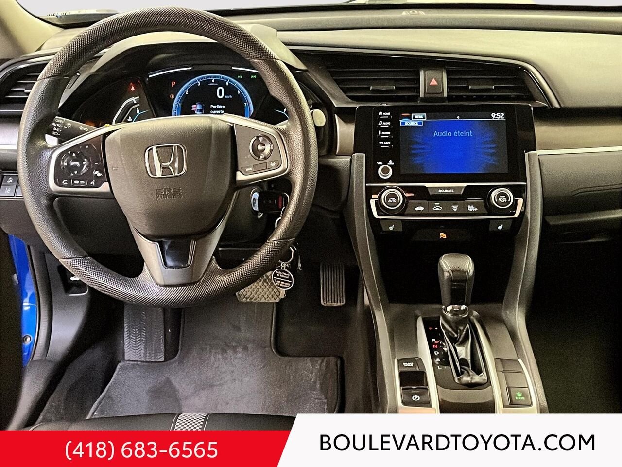 Honda Civic Berline 99922A-20 | LX 2019 Bleu Québec - photo #15