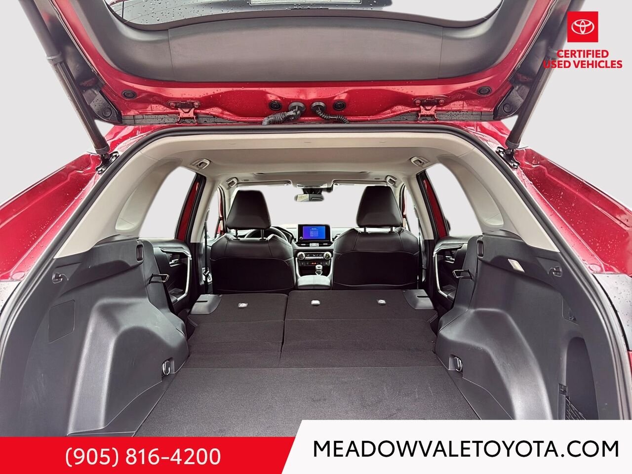 2023 Toyota RAV4 One Owner, Clean Car Fax, Power Sunroof, Power Trunk, Power Seat, Softex Leather Seating Red Mississauga - photo #21