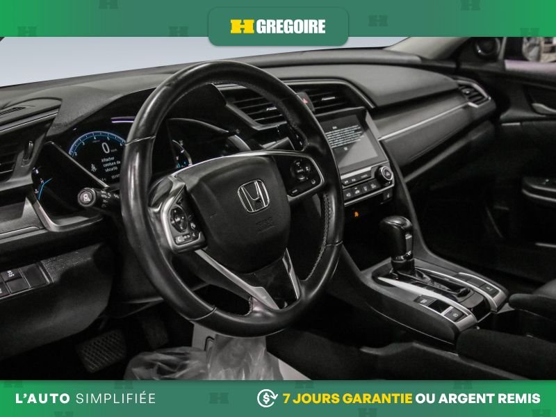 Honda Civic 730330 | EX AUTO A/C TOIT GR ELECT CAM RECUL BLUETOOTH 2021 Gris Laval - photo #11