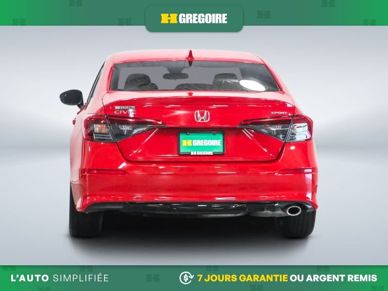 2022 Honda Civic Red Laval - photo #7