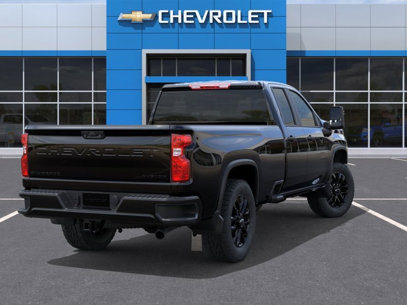 2026 CHEVROLET Silverado 2500HD K2500 HD SILVERADO DOUBLE CAB CUSTOM L/BOX (1CX) BLACK Rivière-du-Loup - photo #3