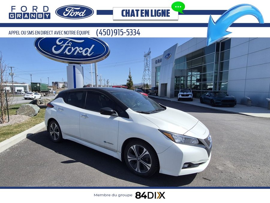 Nissan LEAF SV 2019 Blanc