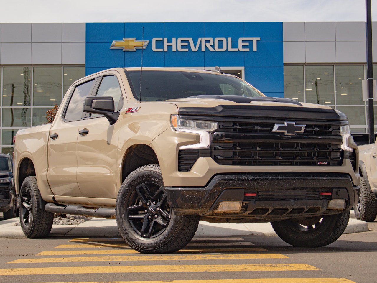 2022 Chevrolet Silverado 1500 4WD Crew Cab 147 LT Trail Boss Beige Sherwood Park - photo #13