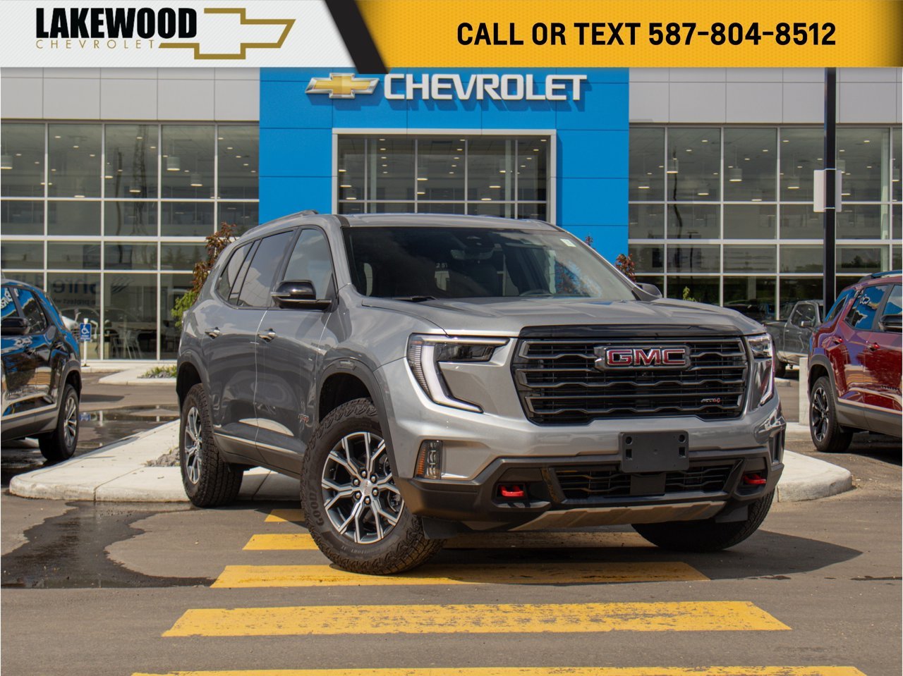 2026 GMC Acadia AWD 4dr AT4 Grey Sherwood Park - photo #0