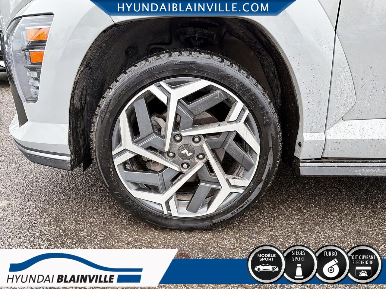 2024 Hyundai Kona Grey Blainville - photo #7