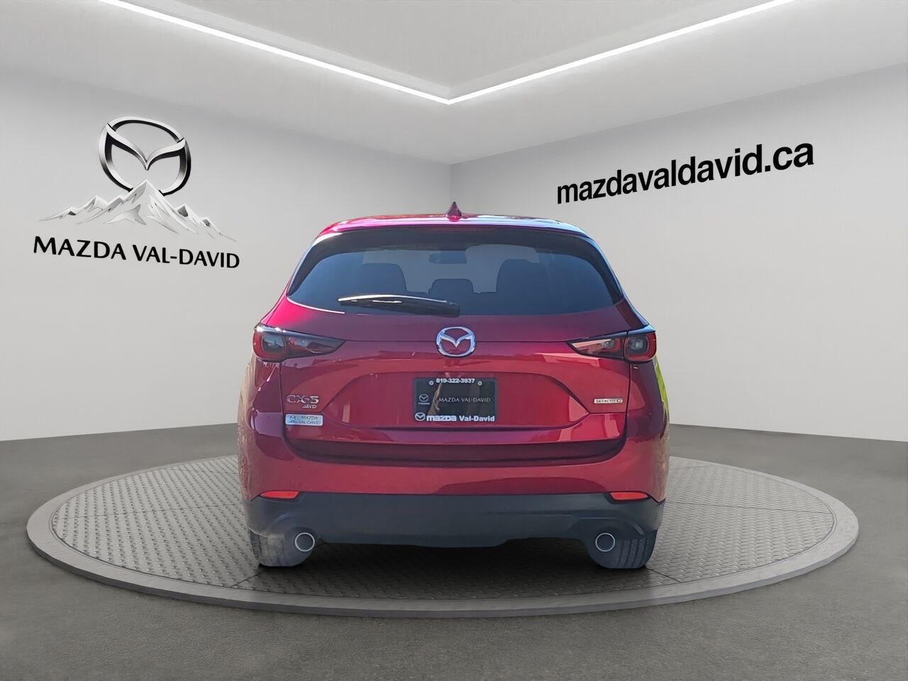2025 Mazda CX-5 Gs, awd, sièges, volant et rétroviseurs chauffants, hayon électrique Soul Red Crystal Metallic Val-David - photo #19
