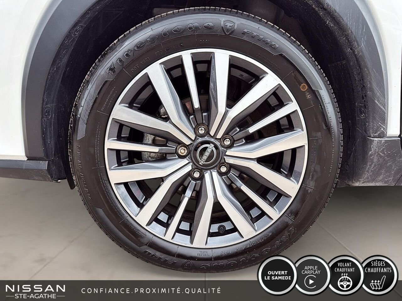 2024 Nissan Kicks SV | BAS KILO | CARPLAY | UN SEUL PROPRIÉTAIRE White Saint-Jérôme - photo #6